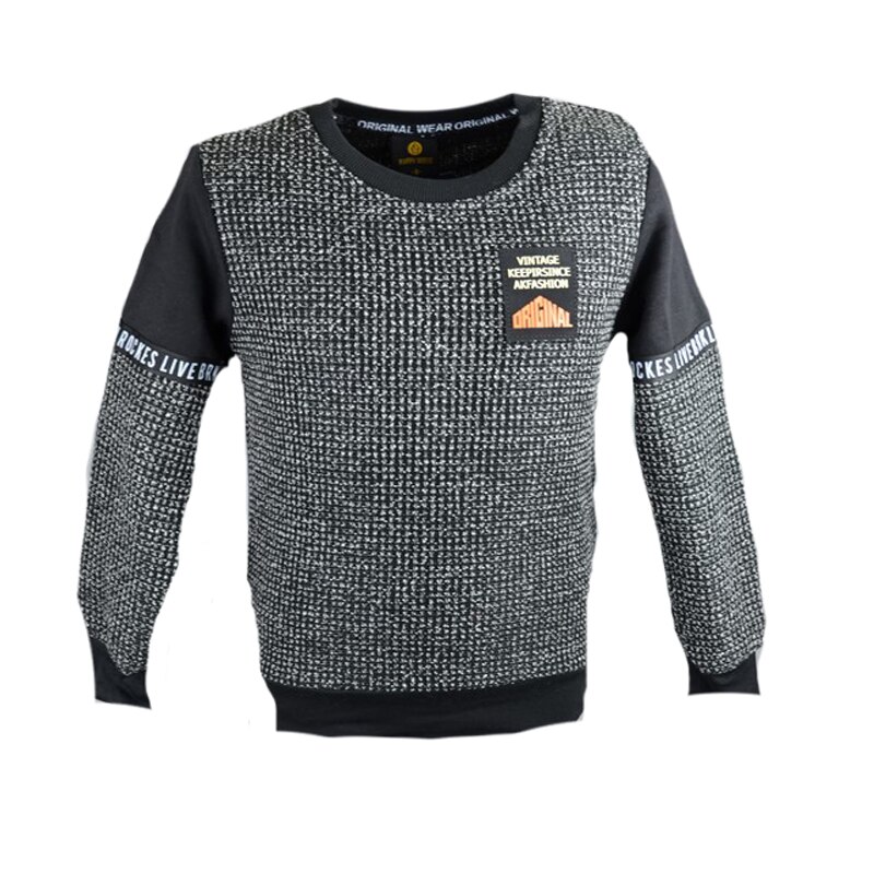 Bluza cu maneca lunga pentru baieti Happy House HB-2070-N, Negru