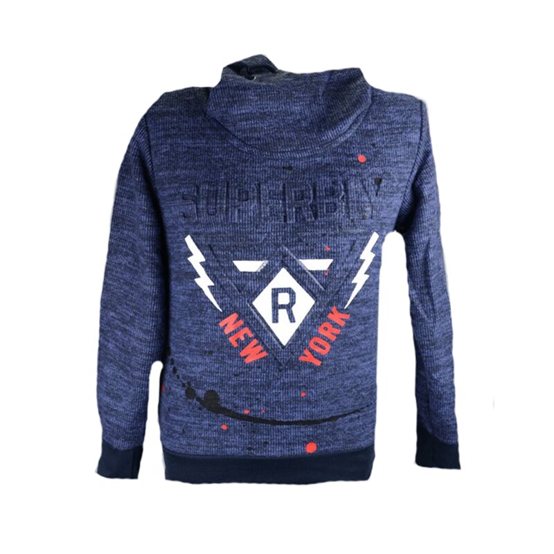 Bluza cu maneca lunga pentru baieti Happy House HB-2064, Bleumarin