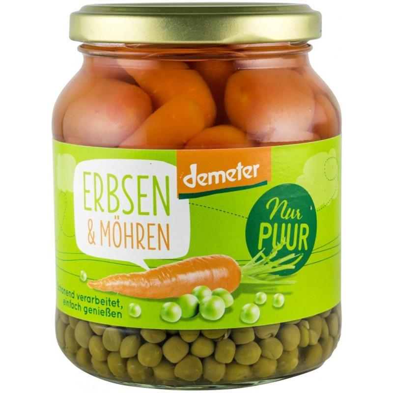 Mazare si Morcovi Demeter Bio 350 grame Nur Puur
