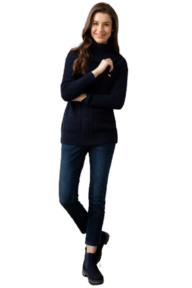 Pulover Dama, U.S. Polo Assn., G082SZ0TK.000.645462.VR041, Albastru marin