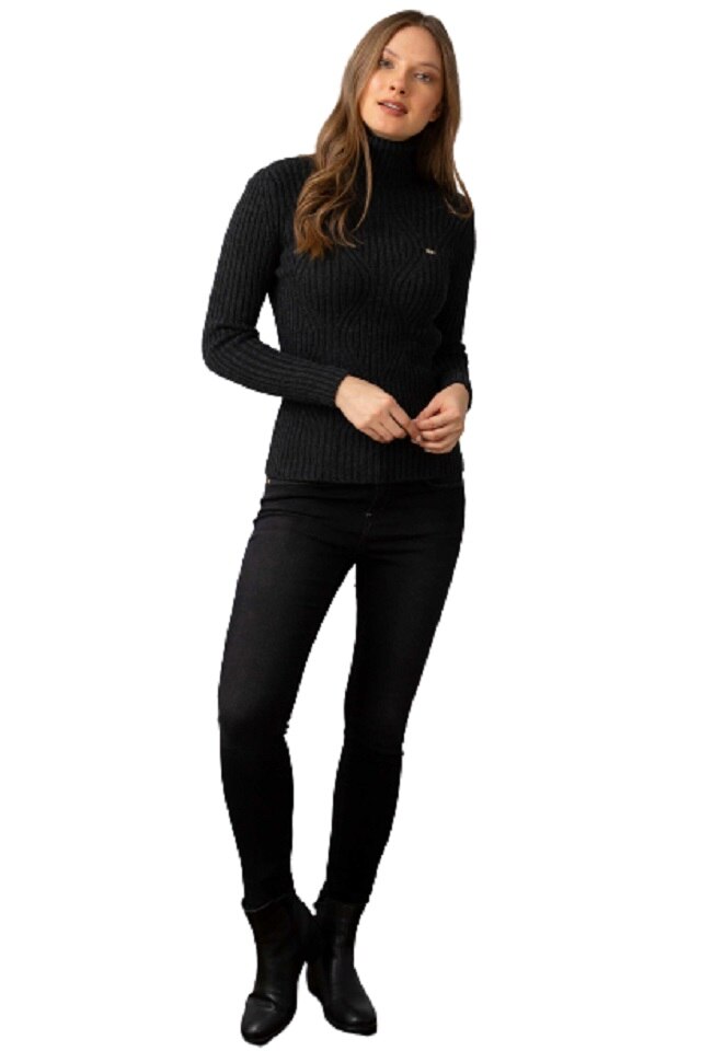 Pulover Dama, U.S. Polo Assn., G082SZ0TK.000.698627.VR081, Gri melange