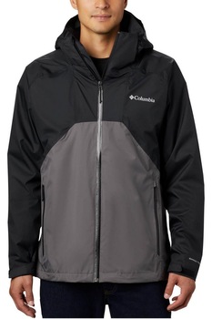 Jacheta impermeabila si rezistenta la vant, Columbia Rain Scape Jacket, Negru Jacheta impermeabila si rezistenta la vant, Columbia Rain Scape Jacket, Negru