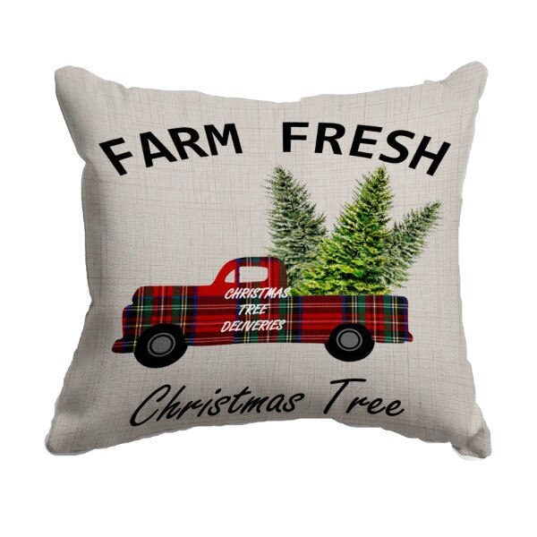 Fata perna bumbac 100% , Club Cotton, 45x45 cm, Farm