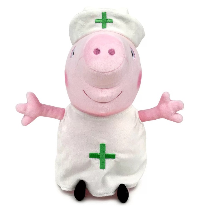 Plüss játék Peppa Pig - nővér, több színű, magassága 20 cm