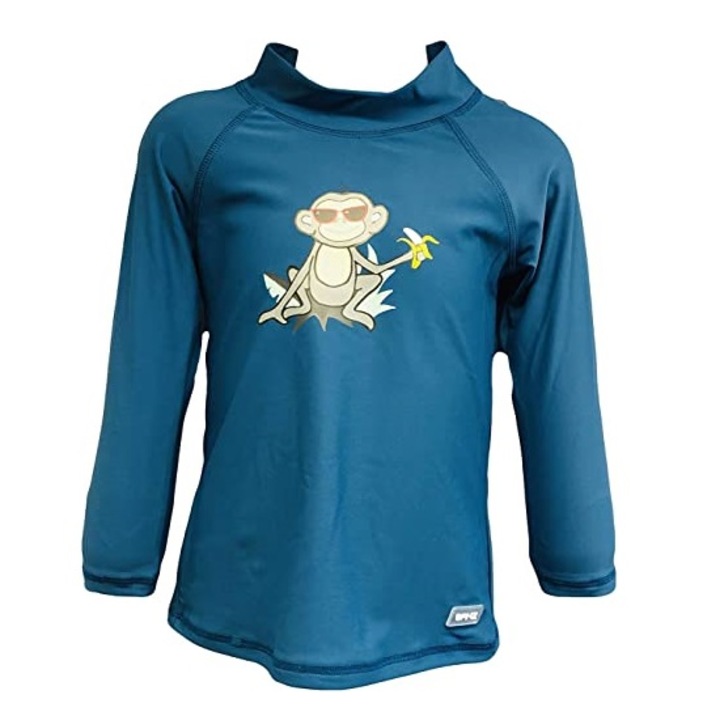 Блуза с дълъг ръкав, Banz, Противораздразнителна, UV защита UPF50+, Петролно синьо