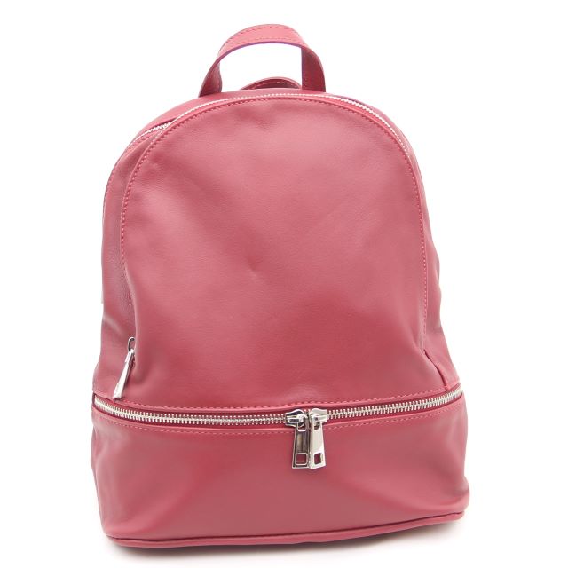 Rucsac dama piele naturala Caza Pelletteria visiniu