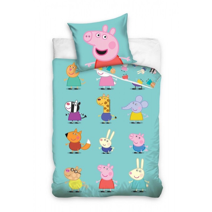 Lenjerie pat Purcelusa Peppa 140x200 cm PP182002-PP