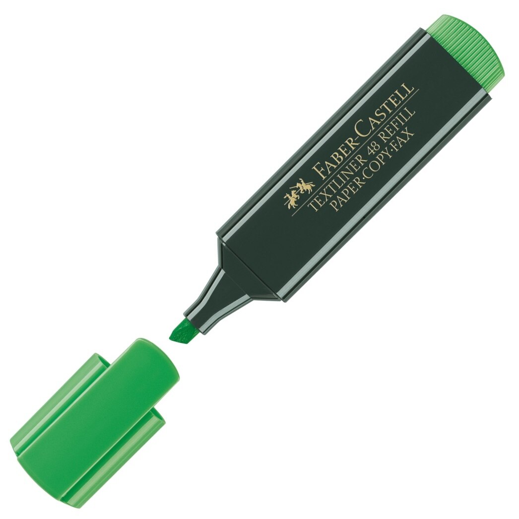 Textmarker 1548 Faber - Castell Verde