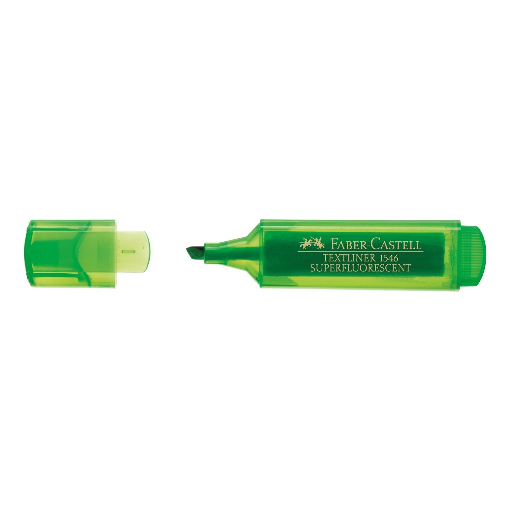 Textmarker 1546 Faber-Castell, Verde