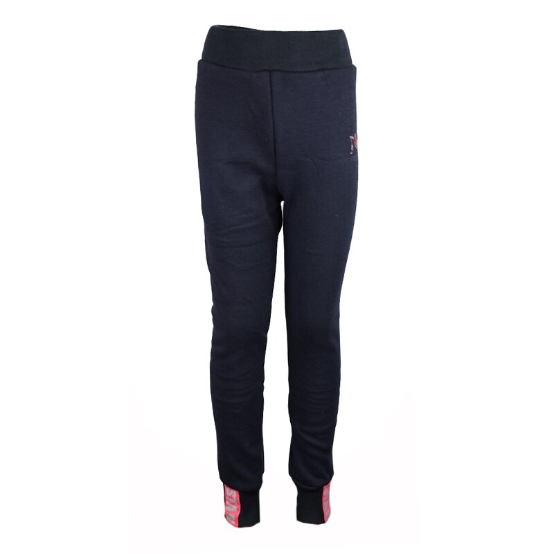 Pantaloni sport imblaniti pentru fete Happy House WB-2709, Bleumarin