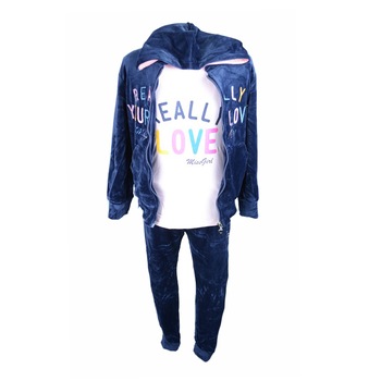 Trening 3 piese pentru fete Happy House WB-26912, Multicolor Trening 3 piese pentru fete Happy House WB-26912, Multicolor