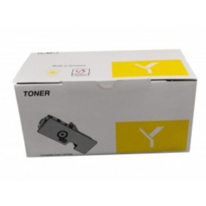 Kyocera Integral TK-5240Y tonerkazetta, 3000 oldal, sárga, Kyocera ECOSYS M5526cdn / M5526cdw / P5026cdn / P5026cdw nyomtatókhoz