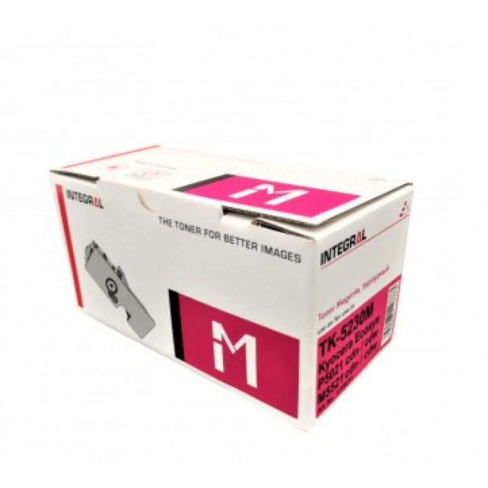 Cartus Toner Kyocera Integral TK-5230M, 2200 pagini, Magenta, pentru Imprimante Kyocera ECOSYS P5021 cdn / cdw , M5521cdn /cdw