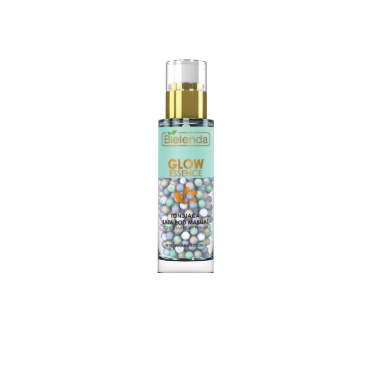Baza de machiaj pentru uniformizarea nuantei tenului Bielenda Glow Essence Toned Makeup Primer, 30 g