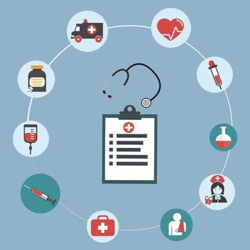 Stickere Cabinet Medical - 34x34 cm Stickere Cabinet Medical - 34x34 cm