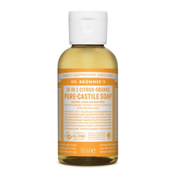 Dr. Bronner’s, Sapun Organic cu Ulei Esential de Citrice, 60 ml Dr. Bronner’s, Sapun Organic cu Ulei Esential de Citrice, 60 ml