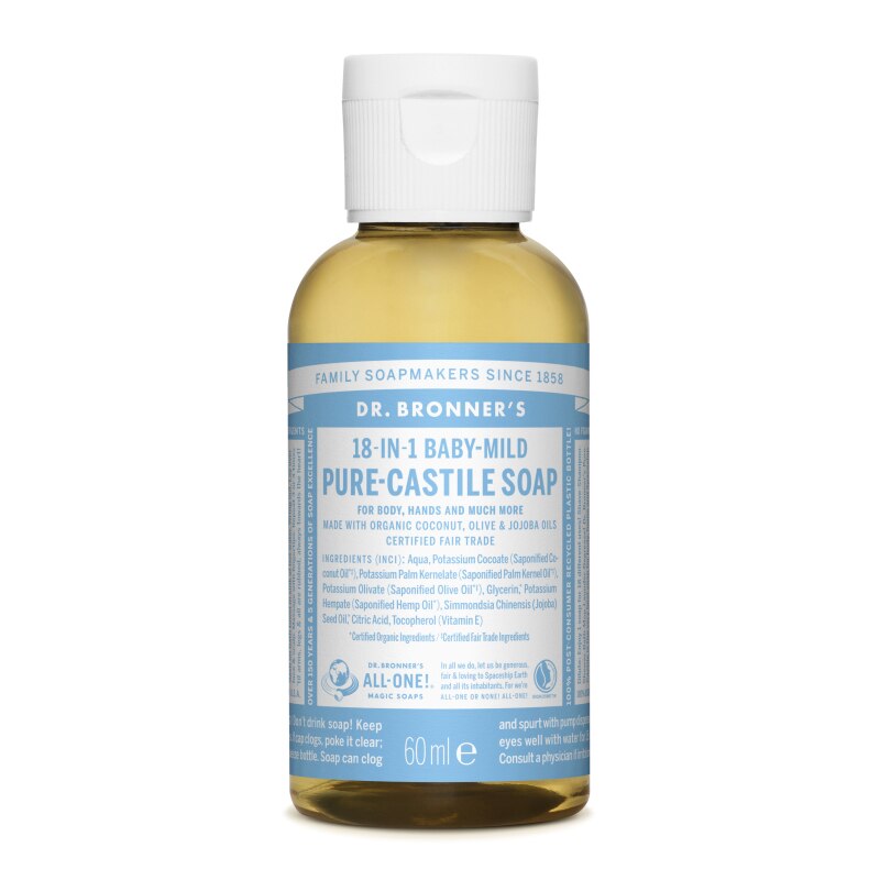 Sapun organic pentru copii, inodor, Dr. Bronner's, 60 ml