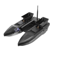 Barca XXL cu Telecomanda Exclusive pentru Plantat Momeala, Baterie 5200mH / 7.4V x2, Echipata cu Iluminare pentru a Facilita Observarea Acesteia, Black