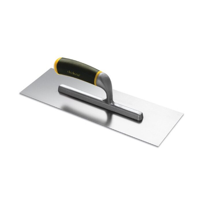 Gletiera profesionala Dekor tip ''americana'', inox, maner ergonomic aluminiu, 450 x 120 mm