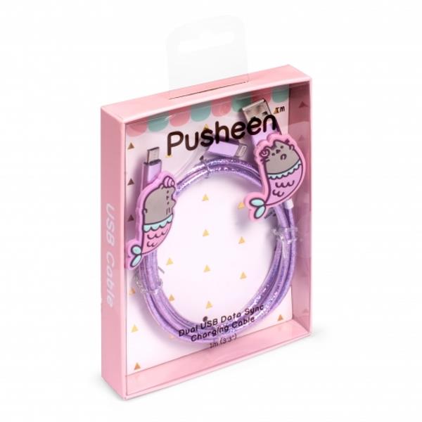 Cablu de Incarcare USB Pusheen 1m