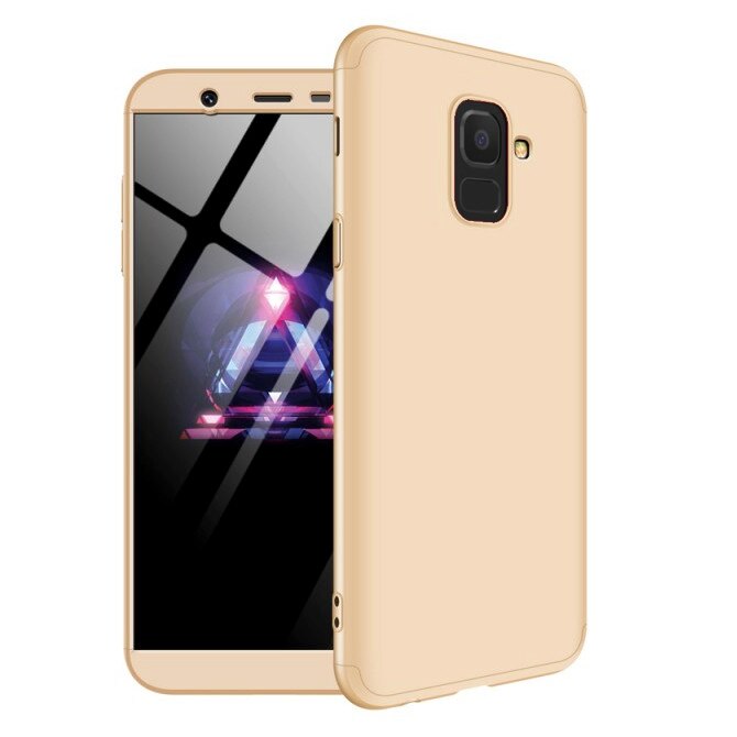 Husa 360 pentru Galaxy J6 (2018) Gold