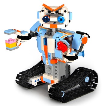 Jucarie de construit,robotel ,351 piese,controlabil din telecomanda si aplicatie android Jucarie de construit,robotel ,351 piese,controlabil din telecomanda si aplicatie android