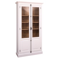 vitrina cu 2 usi cu tija culoare interior natural culoare exterior alb dublu color 100 lemn masiv imagen 27_0_
0