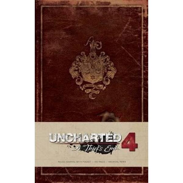 Uncharted Hardcover Ruled Journal