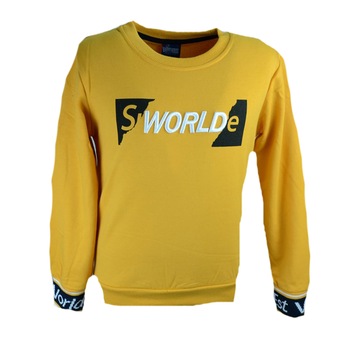 Bluza cu maneca lunga pentru baieti Happy House HB-2278, Galben Bluza cu maneca lunga pentru baieti Happy House HB-2278, Galben