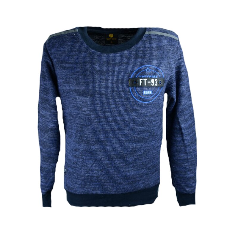 Bluza cu maneca lunga pentru baieti Happy House HB-2073, Bleumarin