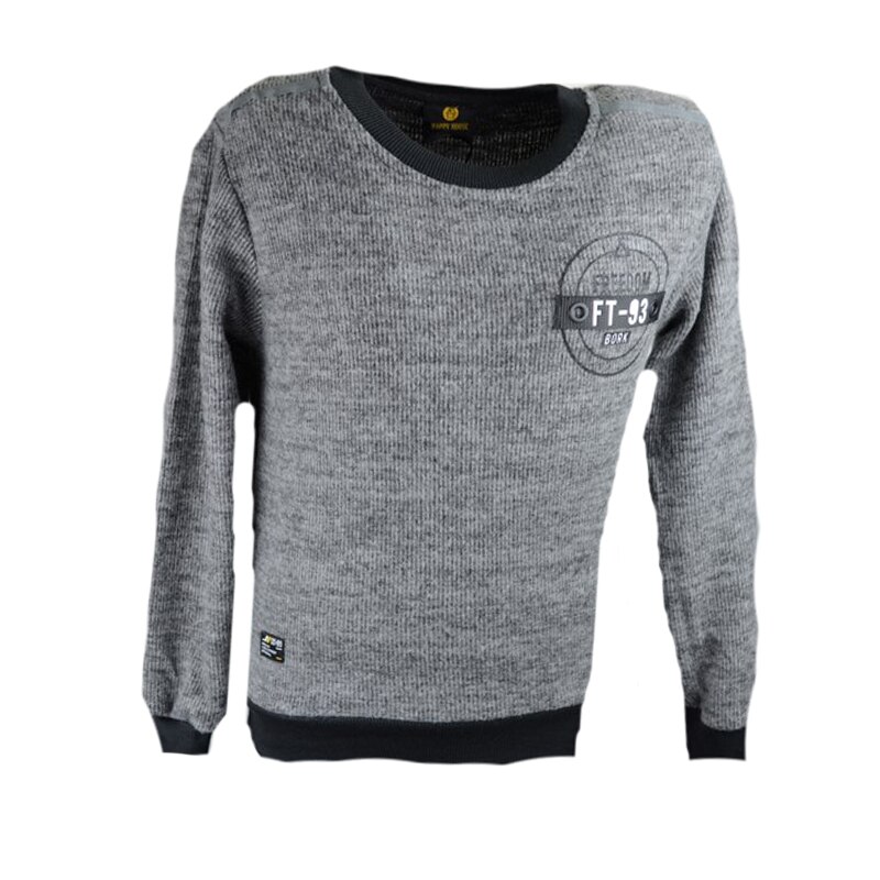 Bluza cu maneca lunga pentru baieti Happy House HB-2073-1, Gri