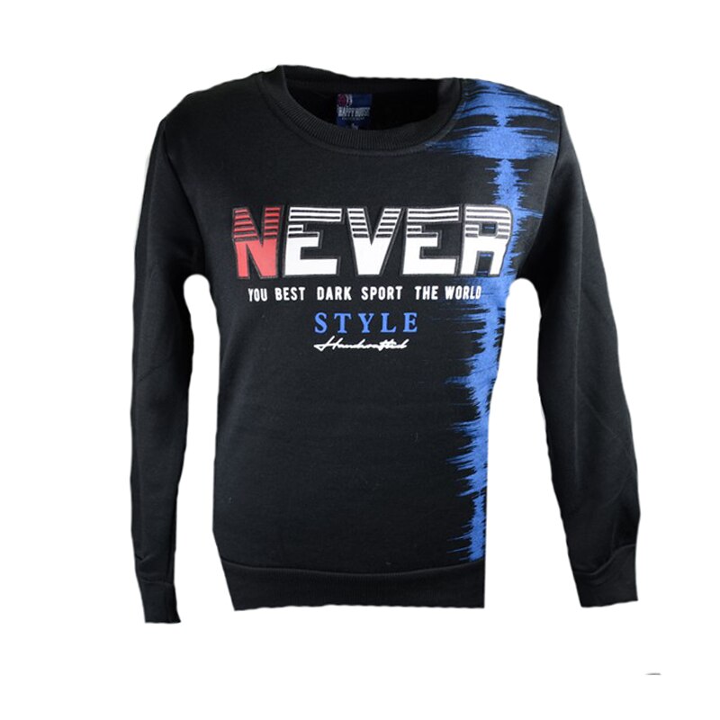 Bluza cu maneca lunga pentru baieti Happy House HB-2346, Negru