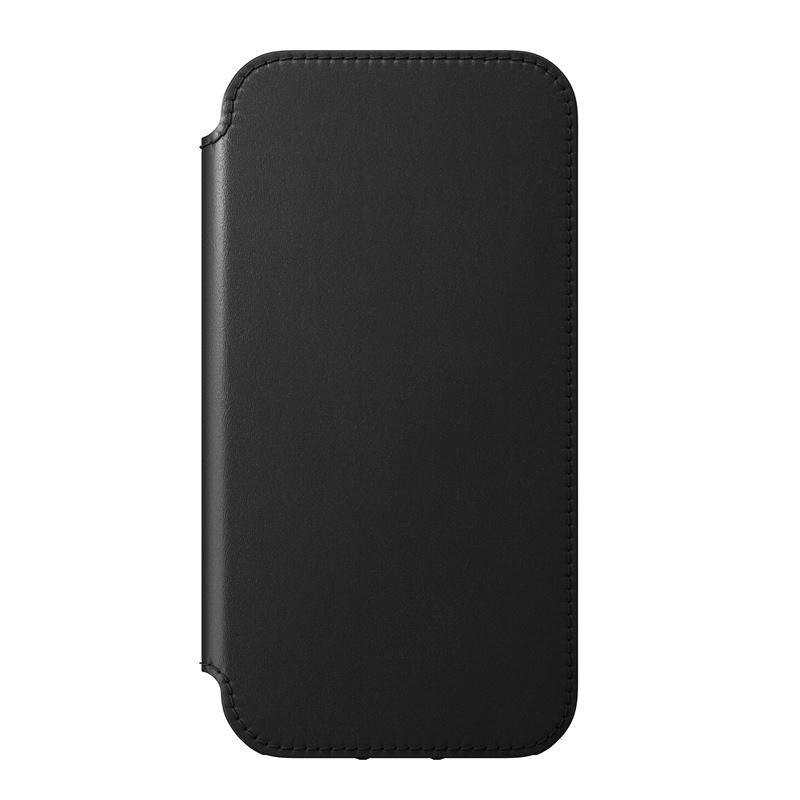Husa din piele naturala NOMAD Rugged Folio iPhone 12/12 Pro Black