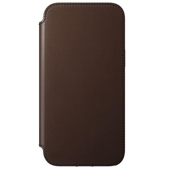 Husa din piele naturala NOMAD Rugged Folio iPhone 12 Pro Max Brown Husa din piele naturala NOMAD Rugged Folio iPhone 12 Pro Max Brown