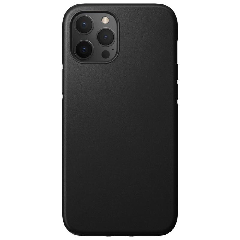 Carcasa din piele naturala NOMAD Rugged iPhone 12 Pro Max Black