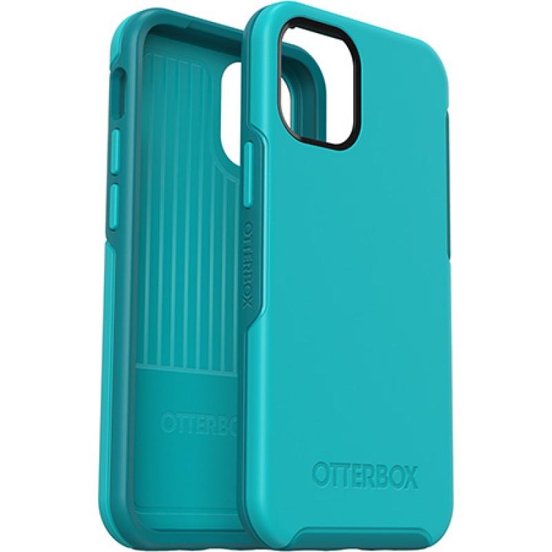Carcasa antimicrobiana Otterbox Symmetry iPhone 12 Mini Rocky Candy Blue