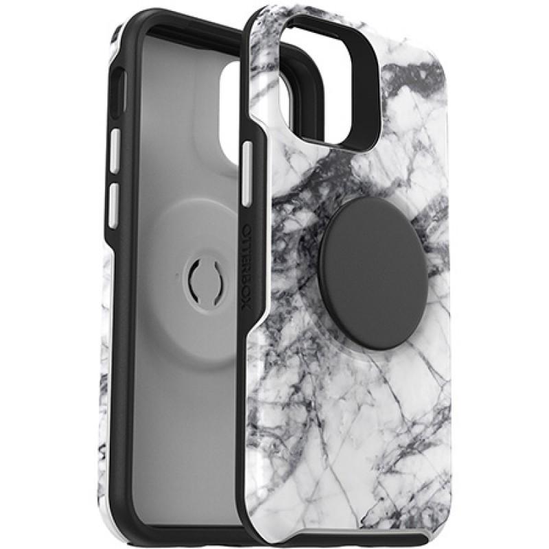Carcasa Otterbox Pop Symmetry iPhone 12 Mini White Marble