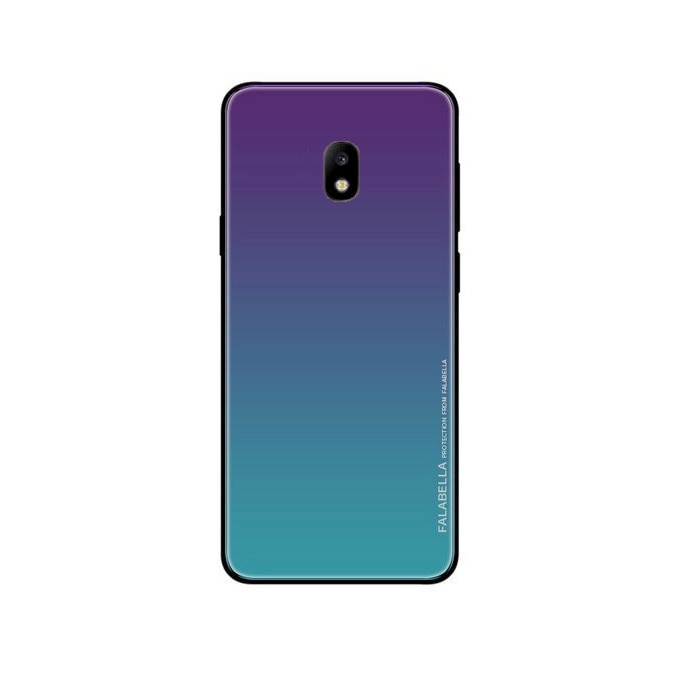 Husa Hybrid Back Degrade pentru Galaxy J7 (2017) Purple