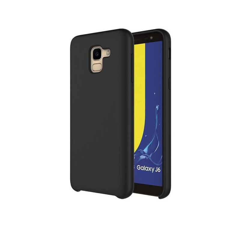 Husa Silicon Premium pentru Galaxy J6 Plus (2018) Black