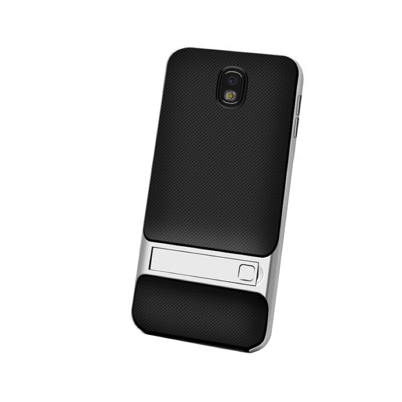 Husa Rock Royce Stand pentru J7 (2017) Silver