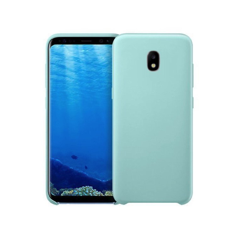 Husa Silicon Premium pentru Galaxy J7 (2017) Baby Blue