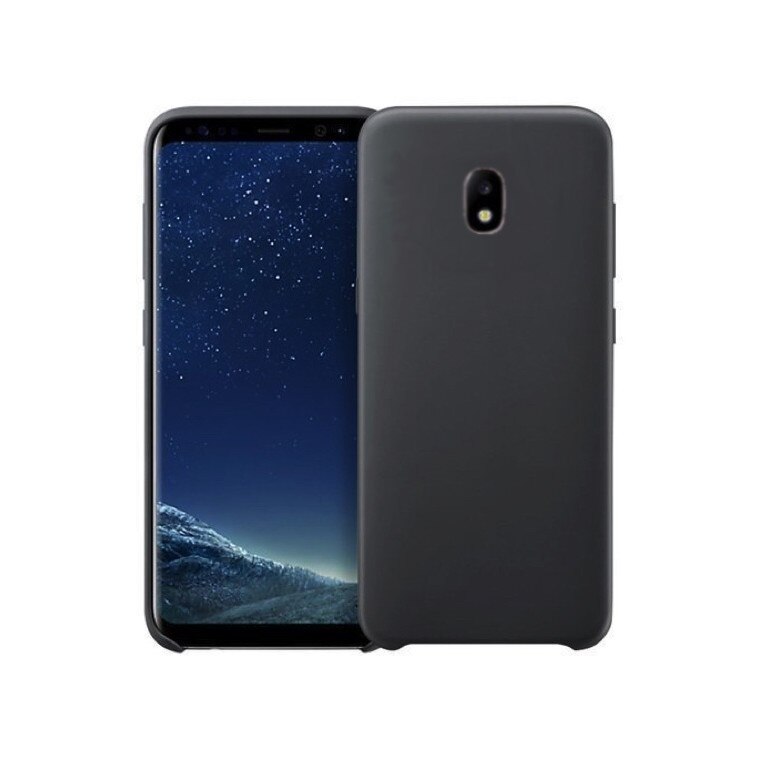 Husa Silicon Premium pentru Galaxy J7 (2017) Black