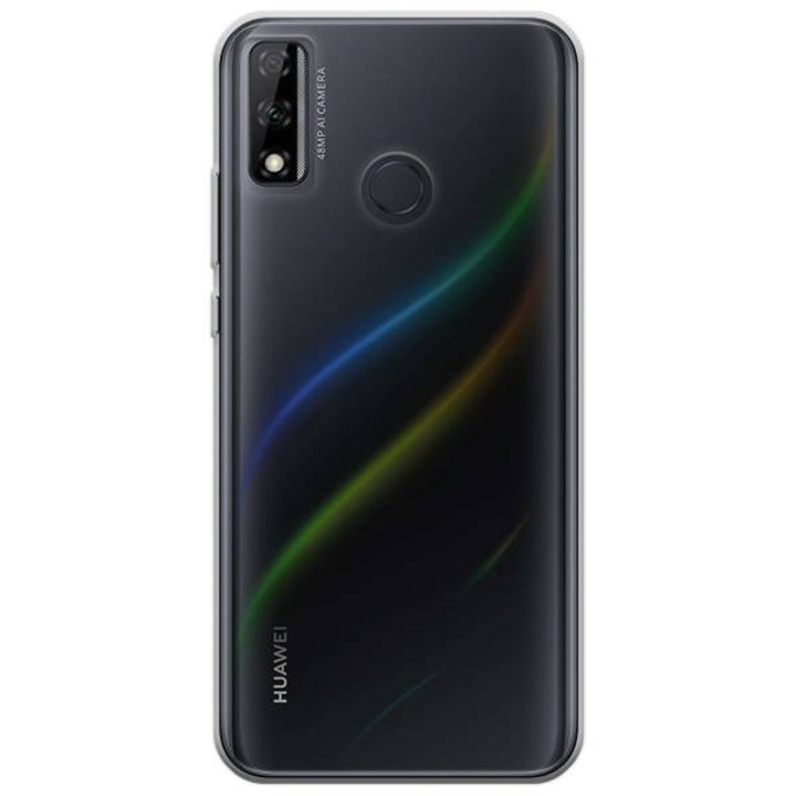 Smart Hátlap tok, Huawei Y8S telefonhoz, TPU, átlátszó
