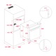 Cuptor incorporabil Teka HCB 6535 WH, multifunctional, 70 l, 8 functii, Hydroclean, butoane Pop in/out, Clasa A+, Alb