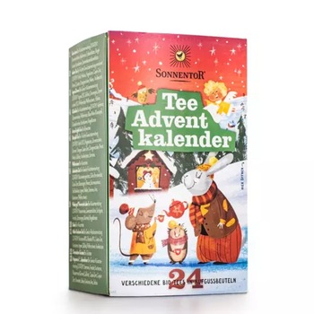 Ceai Bio, Mix Calendar de Craciun, 24 pliculete, Sonnentor Ceai Bio, Mix Calendar de Craciun, 24 pliculete, Sonnentor