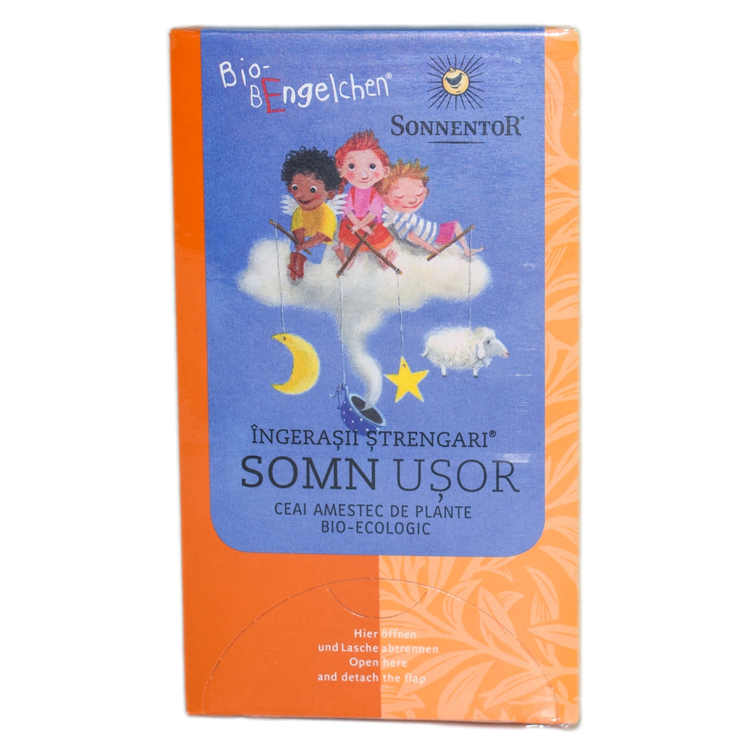 Ceai Bio Somn Usor, Ingerasii Strengari, 20 pliculete, Sonnentor