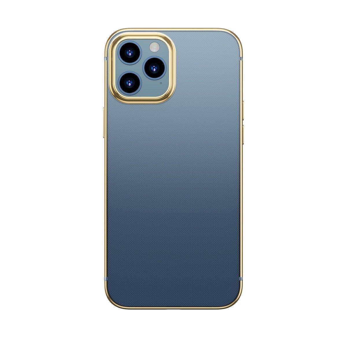 Husa Baseus Shining Case Pentru Iphone 12 6.1Inch (2020) Auriu