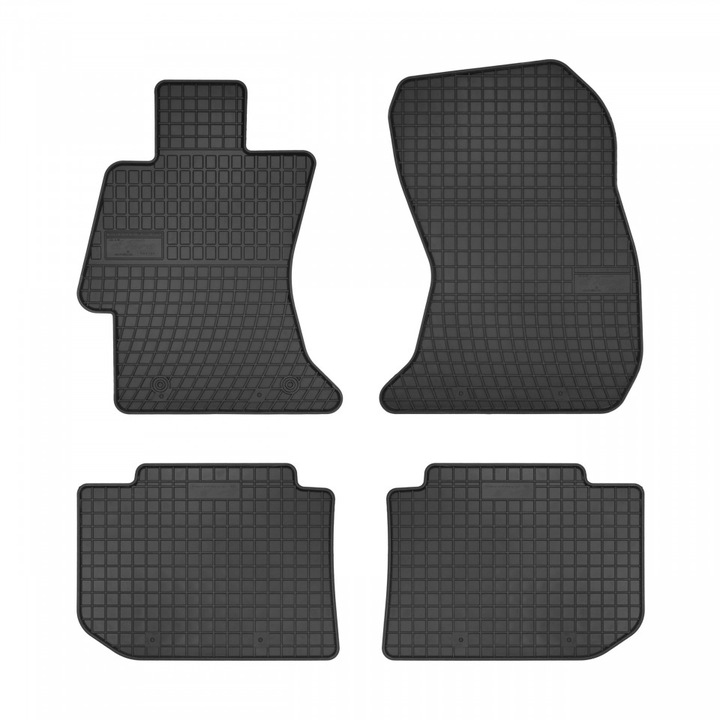 Set 4 covorase auto cauciuc Subaru XV fabricatie 2012+
