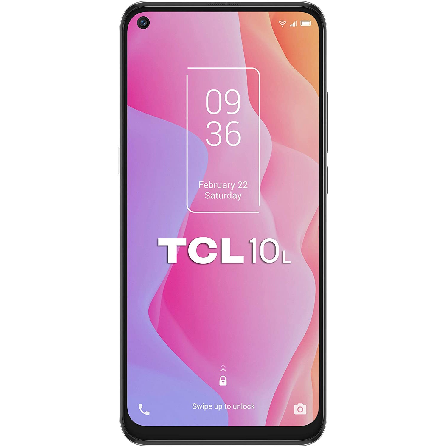 Telefon mobil TCL 10L, Dual SIM, 64GB, 6GB RAM, 4G, Arctic White