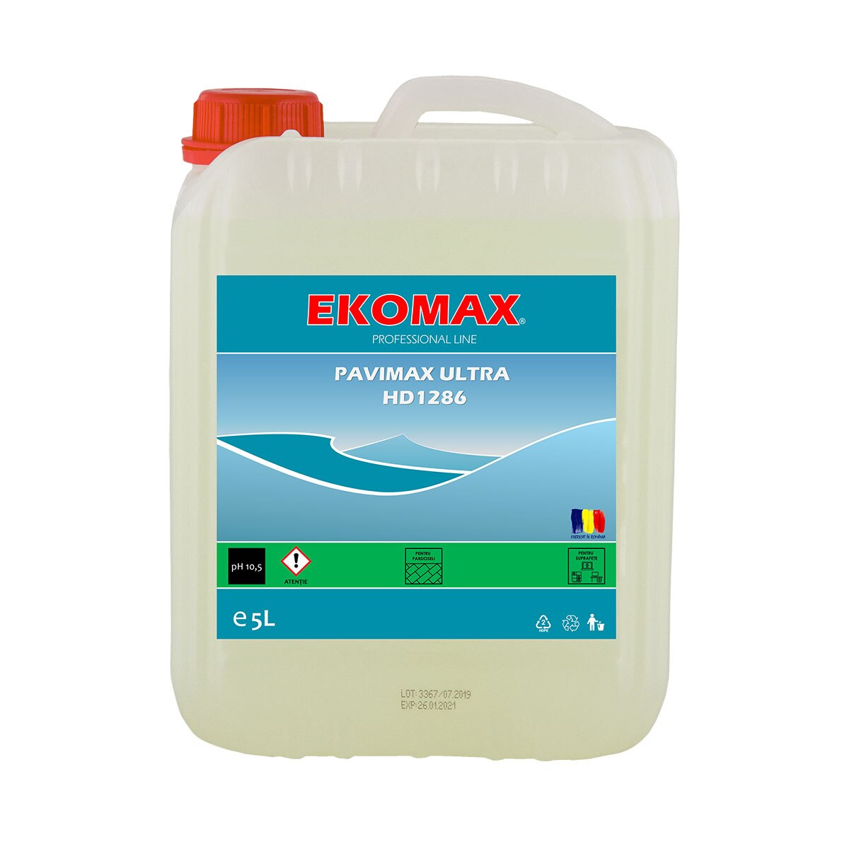 Detergent automat alcalin Pavimax Ultra, Canistra 5 litri